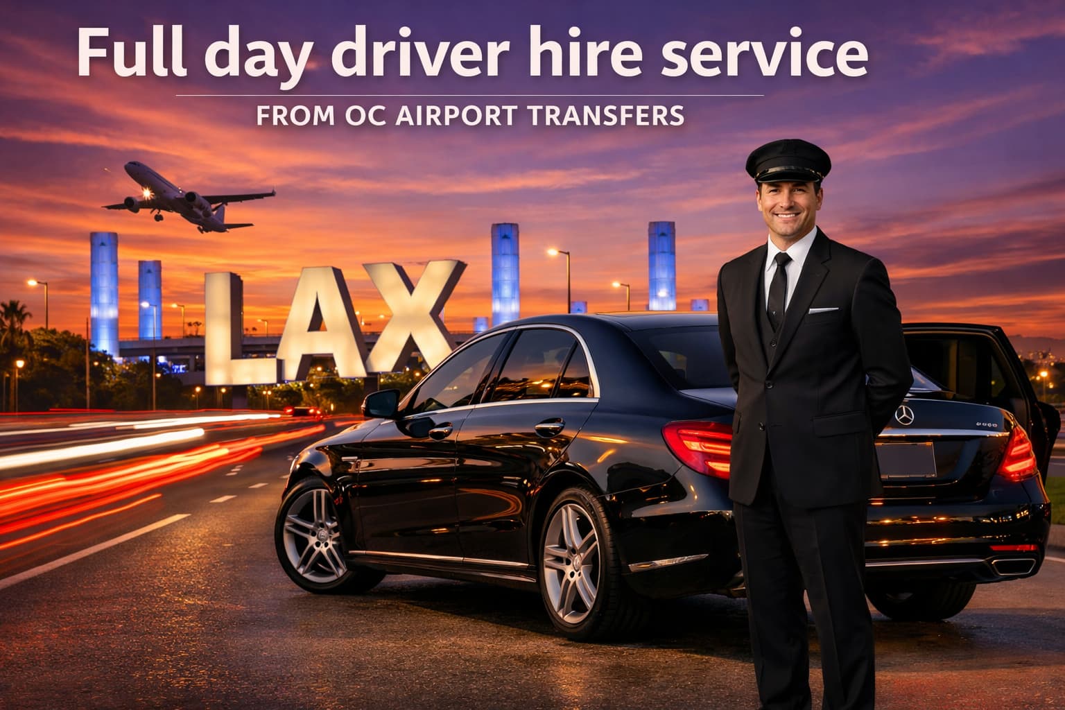 Full day driver hire service