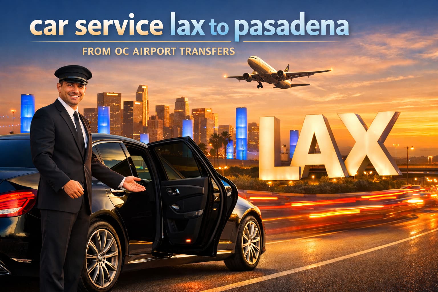 car service lax to pasadena