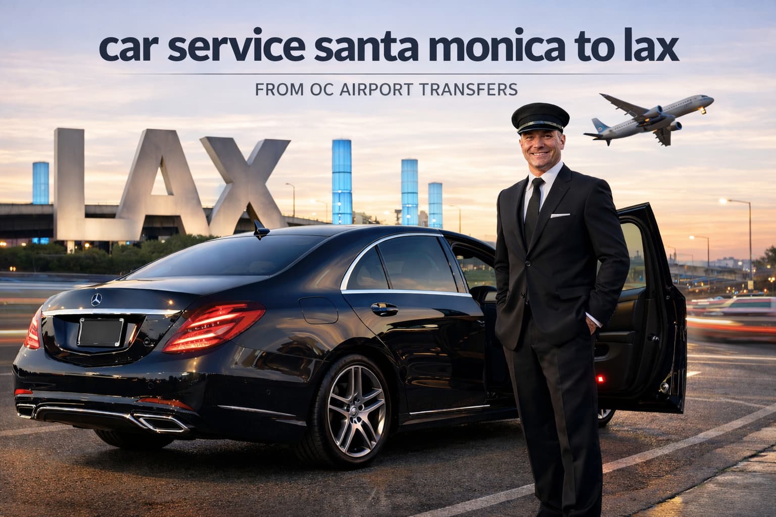 car service santa monica to lax