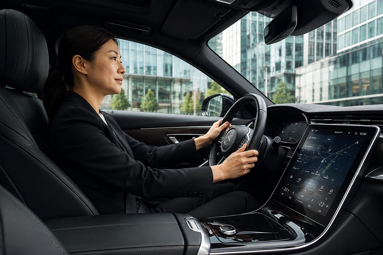 lax to santa monica luxury car service