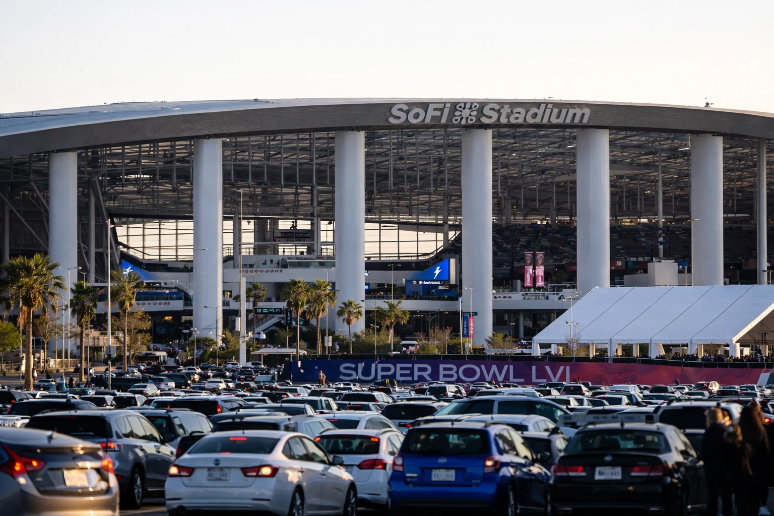 SoFi Stadium transportation