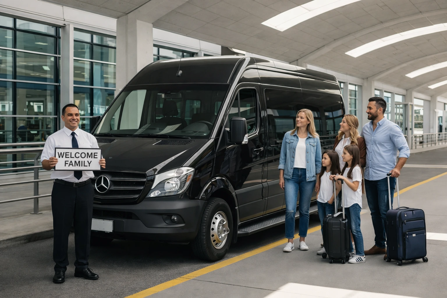 travel agency sprinter van booking