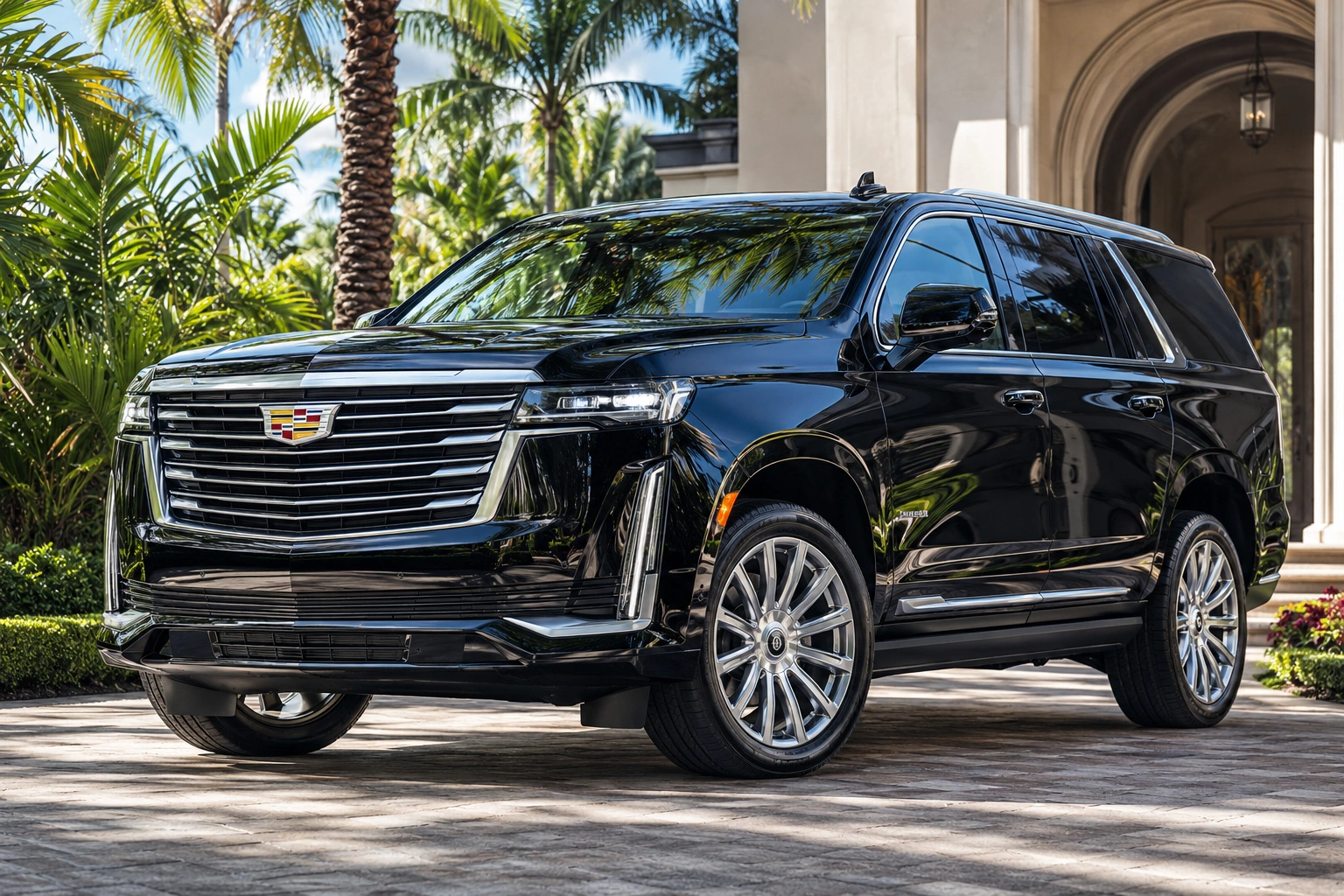 cadillac escalade limousine world cup