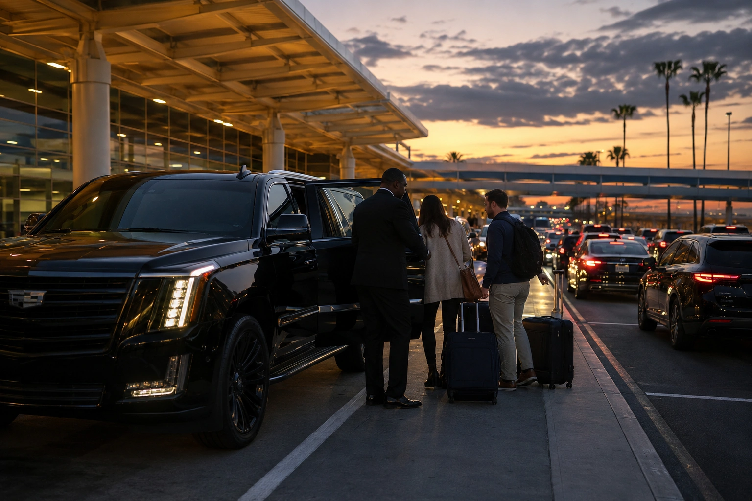 private car vs uber black lax