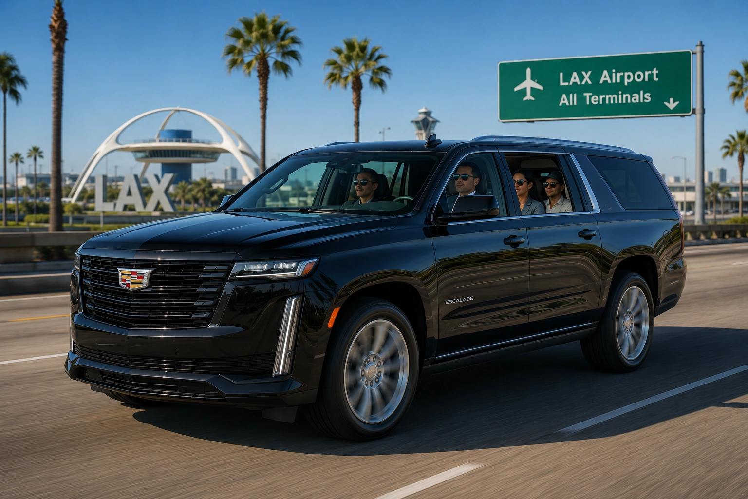 sofi stadium to lax car service
