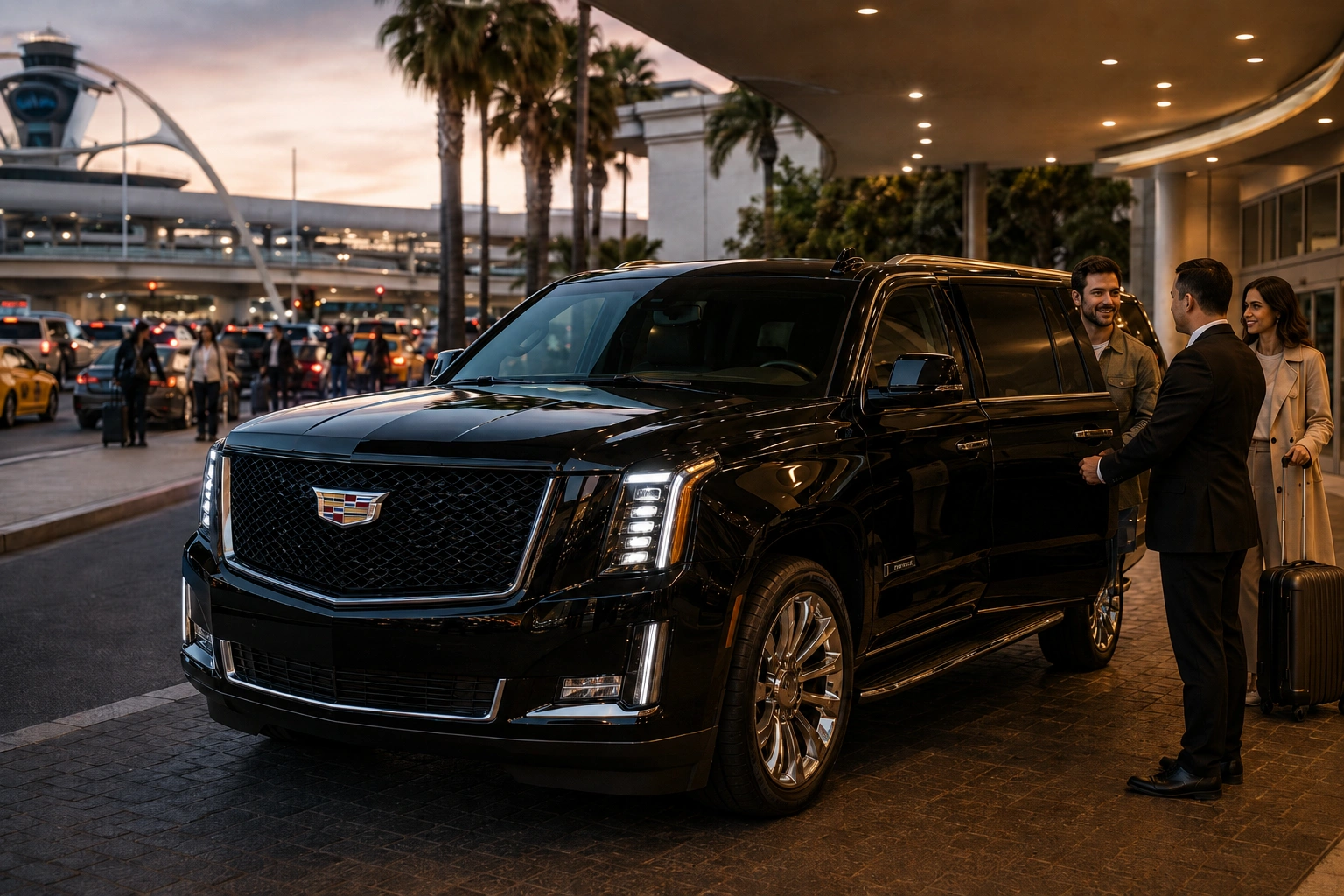 lax airport hotel uber hack